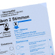 Stimmzettel | Wahlscheine | Wahlzettel
